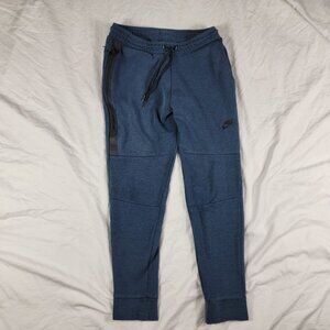 Nike Tech Fleece Mens Medium Blue Sweat Pants Joggers Casual Outdoors Comfort